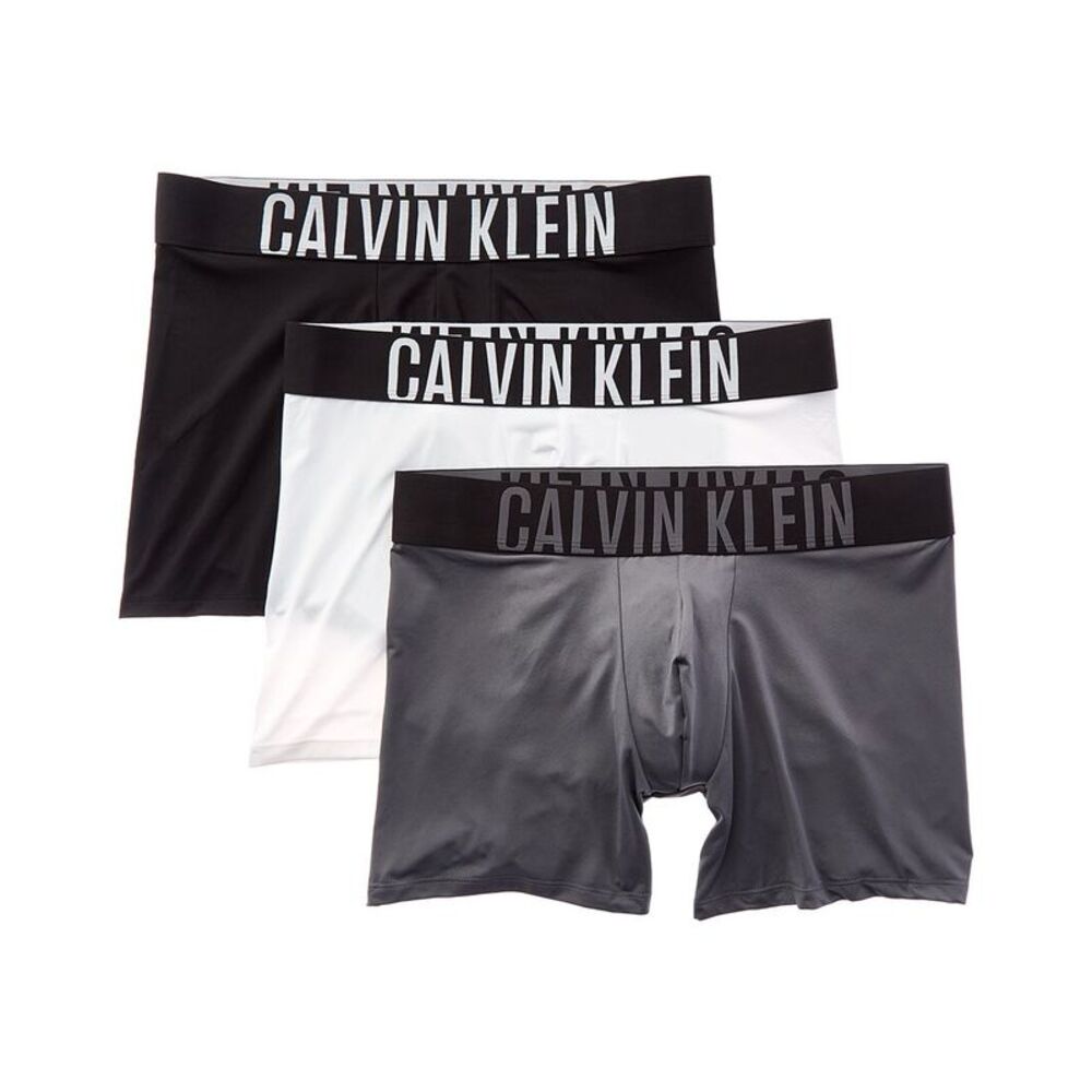 Calvin Klein Mens Boxer Brief 3-Pack, Multi